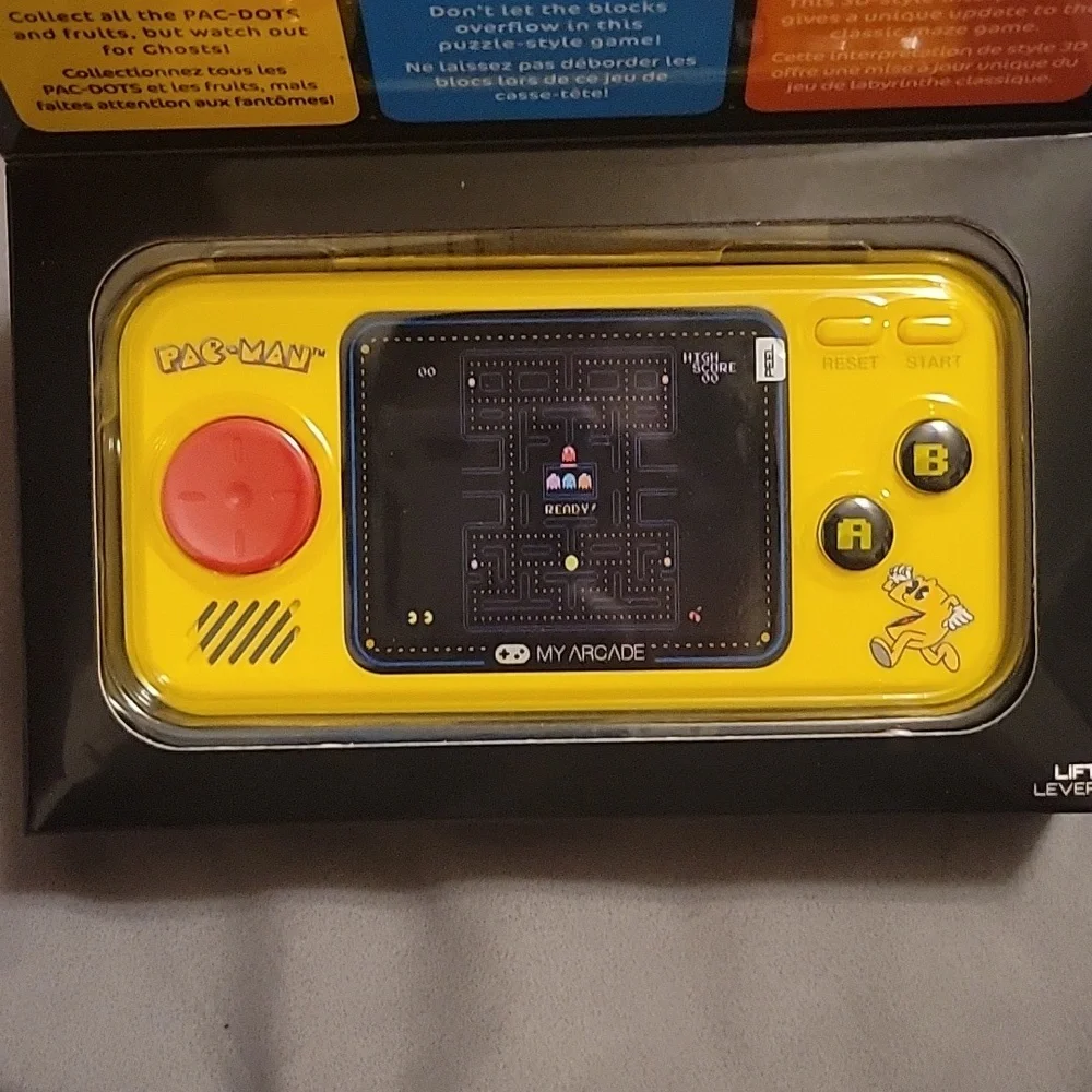 Pac-Man Pocket Player Portable Gaming System